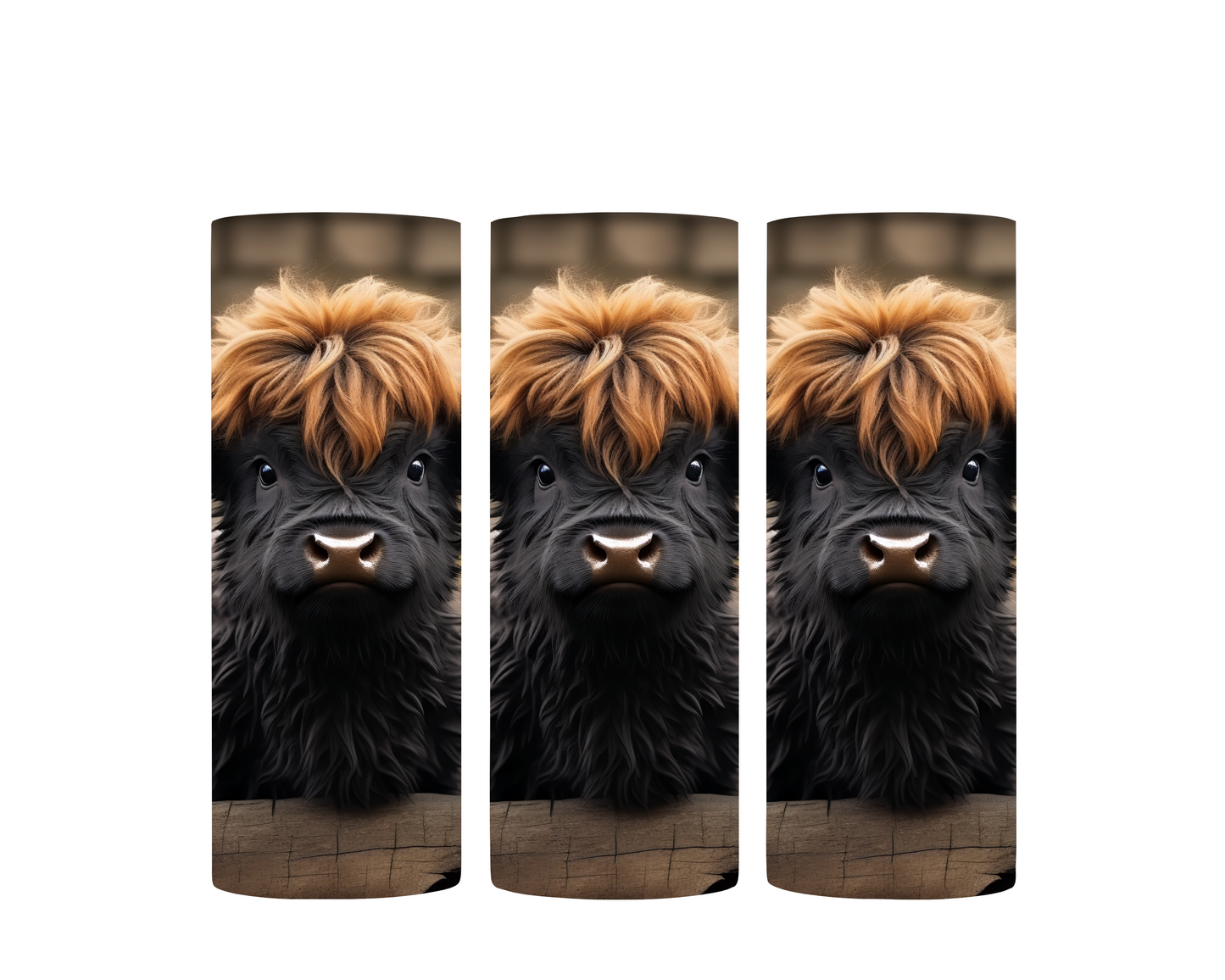 Black cow 20oz tumblers
