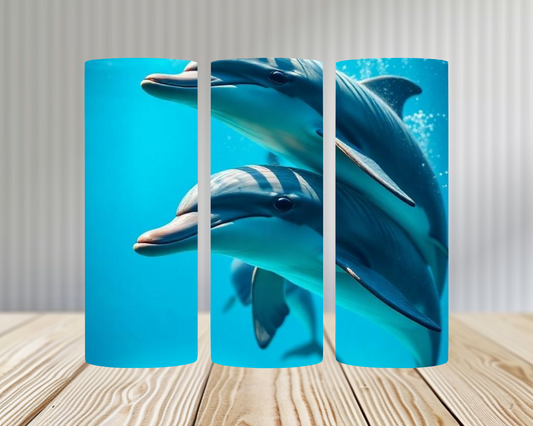 Dolphins tumblers