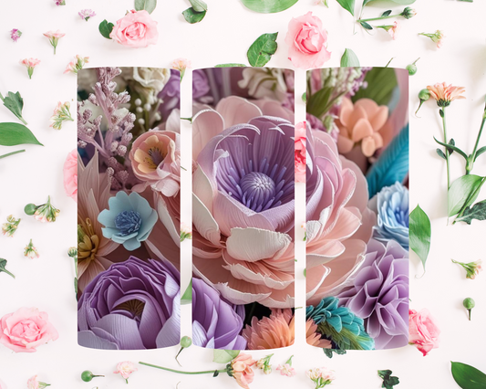 Flower tumblers