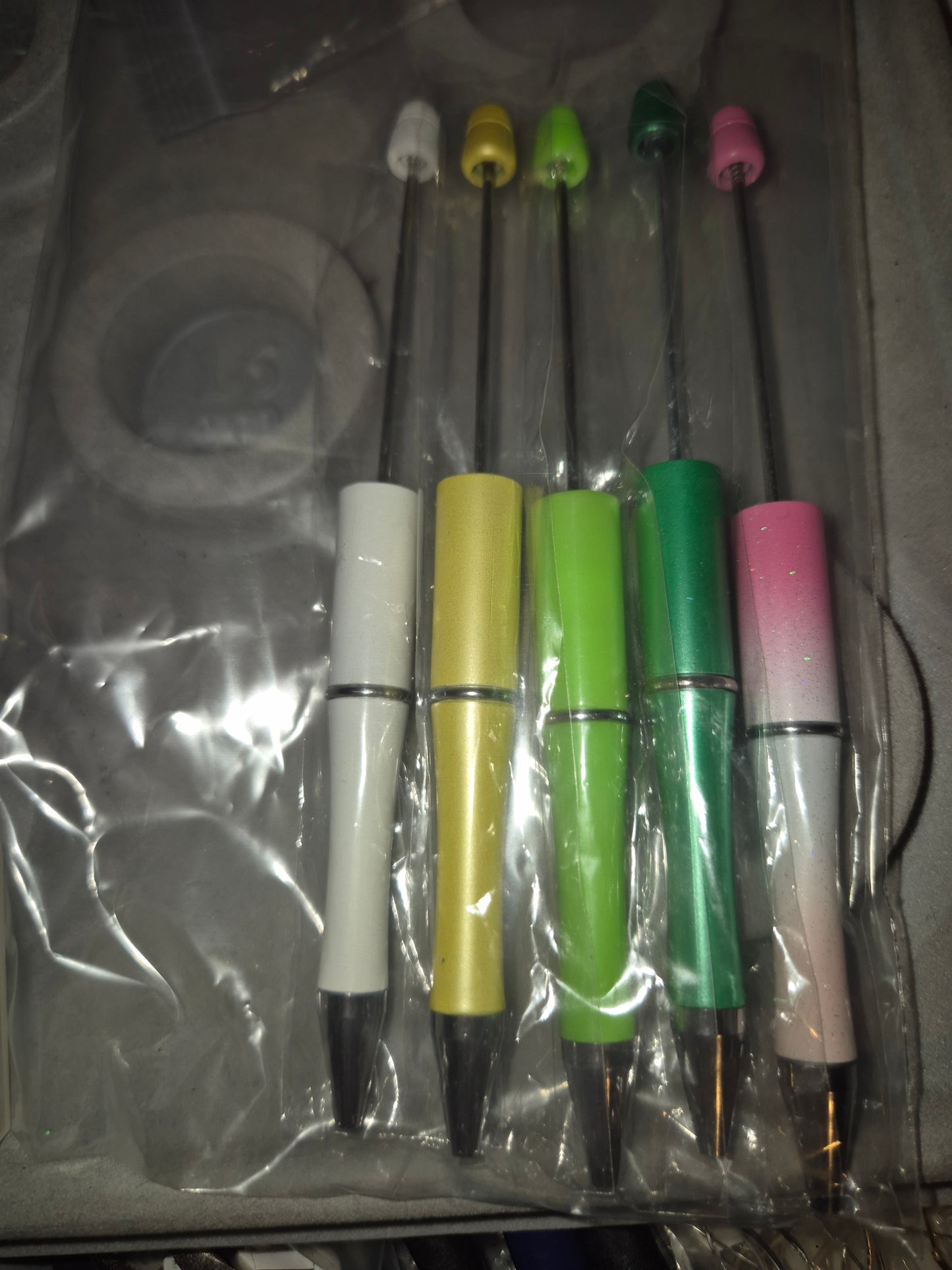 Pre-made beadable pens