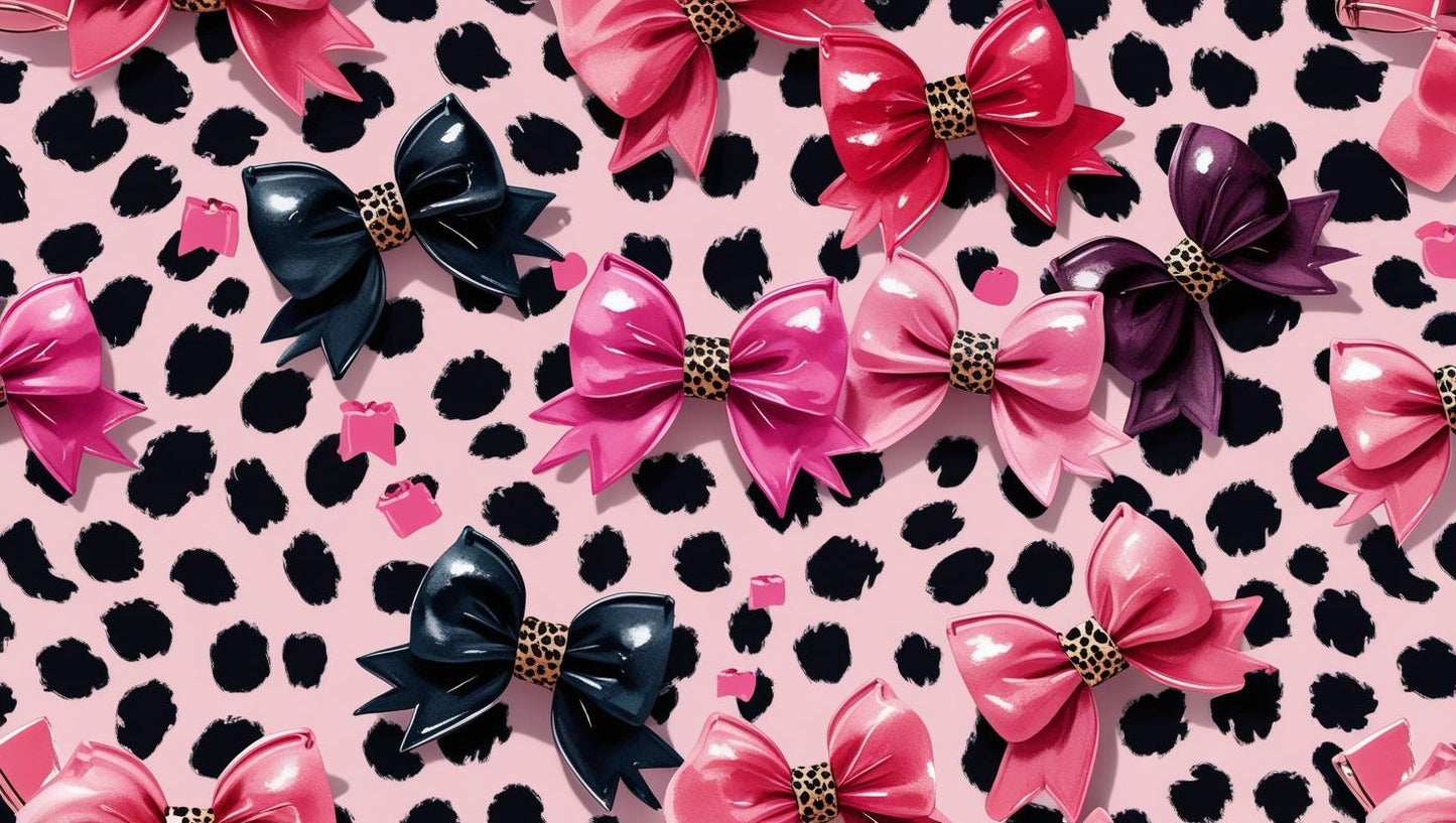 Mixed colours bows sublimation